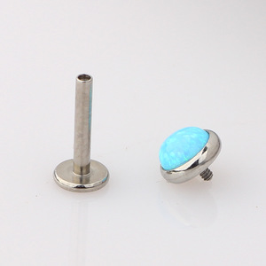 Women Men Lip Piercing Stud Jewelry Stainless Steel Opal <strong>Small</strong> Ear Bone <strong>Nose</strong> <strong>Rings</strong> Girls - Product Image 5