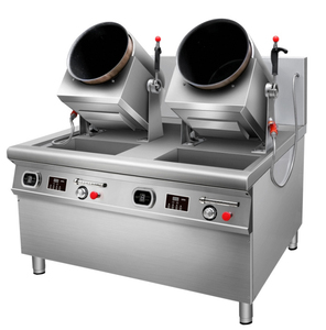 Máquina de Cocina Automática de Acero Inoxidable Personalizada SEMIKRON, Robot para Arroz Frito, <span class=keywords><strong>Wok</strong></span> Eléctrico Inteligente a Gas, 3000-5000W - Product Image 2