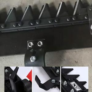 Large Hand Push <b>Gasoline</b> Grass Mower Forest Wasteland Weeder For Farm Land Weeding Tilling - Product Image 4