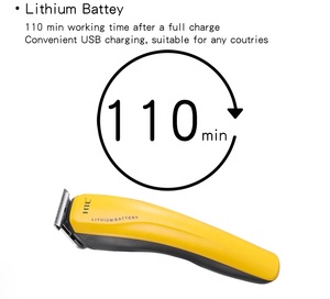 <span class=keywords><strong>Tondeuse</strong></span> à <span class=keywords><strong>cheveux</strong></span> électrique sans fil OEM avec logo personnalisé, autonomie de 110 minutes, lame en T à écartement zéro, kit de toilettage pour hommes et femmes, fournitures de barbier en gros - Product Image 6