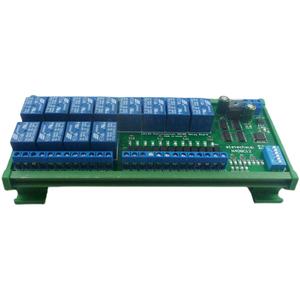 RS485 TTL UART 8ch 입력 8ch 출력 <span class=keywords><strong>Modbus</strong></span> RTU 8 채널 릴레이 모듈 지원 표준 <span class=keywords><strong>Modbus</strong></span> RTU 프로토콜 - Product Image 1