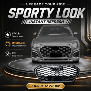 Pièces de voiture pour <span class=keywords><strong>Audi</strong></span> Q5L <span class=keywords><strong>Sportback</strong></span> Grille 21 22 23 24 Modèles Q5L Grille Q5L Face avant Grille entièrement noire - Product Image 1