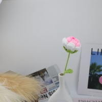 Bouquet de plantes en crochet multi-roses pas cher en gros 2024SY pour mariage, anniversaire, Saint-Valentin, fête des femmes, fête des mères