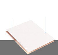 Papier FBB ivoire duplex enduit de kaolinite, en pâte de bois chimique, résistant à l'humidité, de qualité alimentaire, compatible avec l'impression offset, pour emballage cadeau