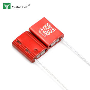 Câble de sécurité ISO17712 recouvert de fil d'acier galvanisé, utilisé pour sceller les conteneurs et les compartiments de chargement des camions. - Product Image 1