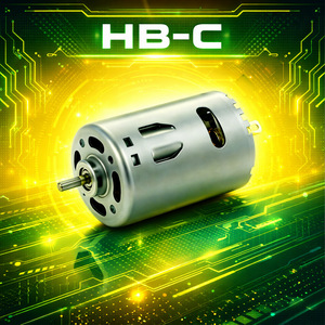 Motor Eléctrico Miniatura HB-C DC con Escobillas de 36V de Alta Eficiencia para Piezas de Robot Aspirador - Product Image 1