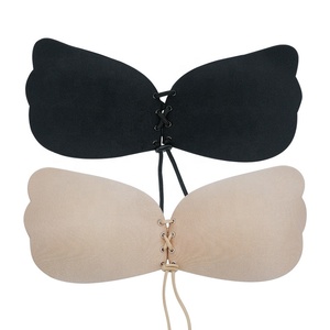 Reggiseni Sexy <span class=keywords><strong>senza</strong></span> <span class=keywords><strong>spalline</strong></span> adesivi Lingerie Wireless Push up Bralette in Silicone <span class=keywords><strong>senza</strong></span> cuciture reggiseni invisibili per le donne biancheria intima - Product Image 1