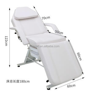 Massageliege für Schönheitssalon Verstellbare Kosmetikliege Gesichts-<span class=keywords><strong>SPA</strong></span>-Liege für Schönheitssalon - Product Image 6