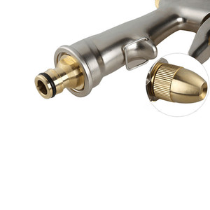 Pistolet à eau haute pression en laiton résistant à la corrosion, modes de pulvérisation réglables, outil de lavage pour pelouse et jardin - Product Image 3