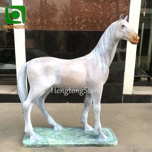Décoration de table de Style chinois, petite <span class=keywords><strong>Sculpture</strong></span> de cheval en Bronze Antique, vente en gros - Product Image 6