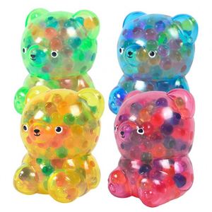 Wholesale Bear Shape Stress <b>Ball</b> <b>Squeeze</b> Gel Colorful Beads Squishy Fidget Sensory Toy for Girls & Boys Children - Product Image 5