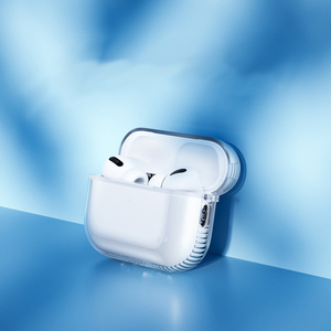 <span class=keywords><strong>Coque</strong></span> de protection antichoc à coussin d'air pour <span class=keywords><strong>Airpods</strong></span> Pro 3, étui transparent <span class=keywords><strong>2</strong></span> en 1 en TPU souple pour <span class=keywords><strong>Airpods</strong></span> - Product Image 4
