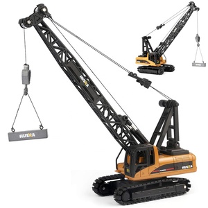 Huina Xe Tải Xây Dựng Phương Tiện Kỹ Thuật Bằng Hợp Kim 1720 Mô Hình Tĩnh Mô Phỏng Tỷ Lệ 1:50 Đồ Chơi Cần Trục Bánh Xích Đúc Kim Loại Cho Bé Trai - Product Image 4
