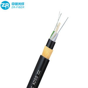 Aérea HDPE G652d no metálico 100m 120m150m 200m 400m de 12 <span class=keywords><strong>24</strong></span> 48 de <span class=keywords><strong>fibra</strong></span> de <span class=keywords><strong>adss</strong></span> 96 <span class=keywords><strong>hilos</strong></span> cable de <span class=keywords><strong>fibra</strong></span> óptica - Product Image 3