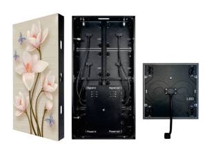 Kính trong suốt rèm cửa sổ trong nhà p10.4 Màn hình hiển thị LED Bảng điều chỉnh 3513 cho quảng cáo tường - Product Image 4