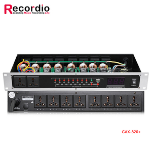 GAX-DT10 chuyên nghiệp 10-ổ cắm điện sequencer Điều khiển điều hòa bảo vệ tăng cung cấp điện điều chỉnh dẫn hiển thị - Product Image 3