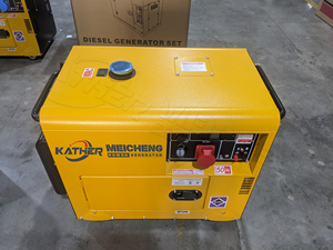 50Hz/60Hz siêu im lặng Máy phát điện diesel 10KW Máy phát điện 8KW 10KW 12KW 15KW 18kw 20kW không khí/nước làm mát bằng im lặng loại bắt đầu từ xa - Product Image 2