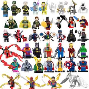 Vente en gros populaire de blocs de construction série Héros, figurines de 4,5 cm de haut, blocs de construction <span class=keywords><strong>super</strong></span> petits à petites particules - Product Image 1