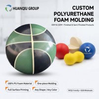 Blocs de mousse polyuréthane moulés sur mesure, formes variées, jouet anti-stress à rebond lent, vente en gros, OEM, mousse PU pour soulagement de l'anxiété