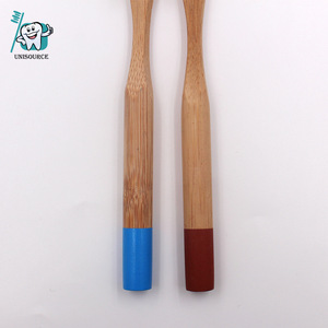แปรงสีฟันด้ามไม้ไผ่ เป็นมิตรกับสิ่งแวดล้อม ย่อยสลายได้ พร้อมขนแปรงไนลอน สำหรับผู้ใหญ่ ใช้แบบธรรมดา - Product Image 4