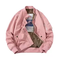 Blouson Bomber Homme LAYENNE de Haute Qualité, Style Universitaire Tendance pour l'Hiver avec Broderie, Coupe-Vent en Polyester, Grandes Tailles