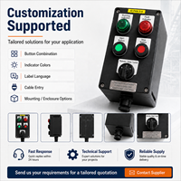 Caja de Distribución Anticorrosiva, Impermeable, a Prueba de Polvo y Explosiones, Personalizable, Nivel IP65, Interruptor 1NO, Antiséptica