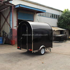 รถขายอาหารเคลื่อนที่/รถบุฟเฟ่ต์/รถพ่วงครัว JX-FR220B แบบกำหนดเอง ทำจากอะลูมิเนียมและสแตนเลส สำหรับขายวาฟเฟิล/ขนม/ไอศกรีม - Product Image 3