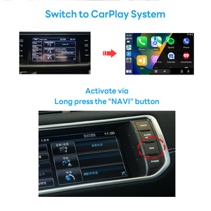 Không dây Carplay Android giao diện tự động cho Land Rover Evoque báo đốm OEM headunit Bosch 8 inch hỗ trợ <span class=keywords><strong>AirPlay</strong></span> Miracast mô-đun - Product Image 4