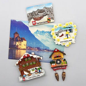 Pays d'europe <span class=keywords><strong>suisse</strong></span> souvenir touristique Zermatt chocolat Luzern Jungfrau souvenirs aimants de réfrigérateur souvenirs touristiques - Product Image 3