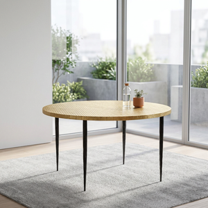 AK Brass Luxury Metal Coffee <b>Table</b> Gold Finished Top With <b>Black</b> Finish Base Modern Design For Home Decor Hotel Furniture - Product Image 2