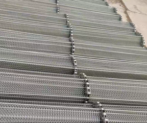 Stainless Steel 304 Bakery <strong>Spiral</strong> <strong>Cooling</strong> Tower <strong>Conveyor</strong> Belt <strong>Food</strong> Grade 180 Degree Bend Curve Wire Mesh Belt - Product Image 2