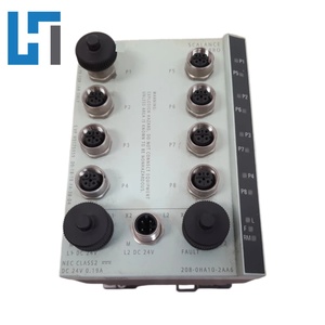 สวิตช์6GK5208-0HA10-2AA6ตัวควบคุมการเขียนโปรแกรม PLC มีการจัดการ X208PRO 6GK52080HA102AA6ของแท้ใหม่ - Product Image 1