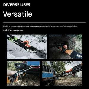 Corde de remorquage en nylon haute performance pour véhicule tout-terrain 4x4 4WD - Product Image 6