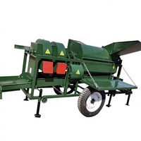 Machine à battre les céréales multifonctionnelle, équipement de battage multi-cultures pour blé, maïs et riz pour la récolte agricole