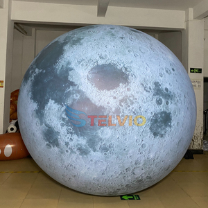 Modèle géant <span class=keywords><strong>de</strong></span> lune gonflable publicitaire avec lumière LED Grand ballon <span class=keywords><strong>de</strong></span> lune gonflable pour la décoration - Product Image 6