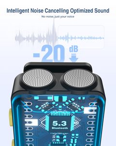 Sx22 Dual-Sử Dụng Chuyên Nghiệp Không Dây Condenser Lavalier Microphone Cardioid 1-On-2 Kết Nối Cho Iphone <span class=keywords><strong>Android</strong></span> type-C - Product Image 4