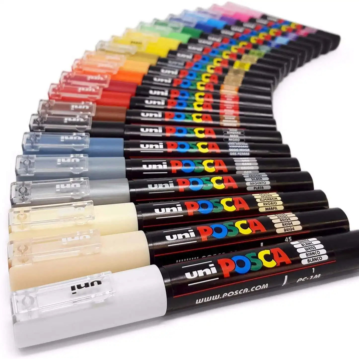 Penne per pennarello artistico vernice PC-1M Uni Posca pennarello per vernice Mitsubishi poster pennarello a colori