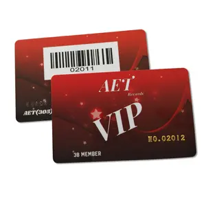Plastic Smart RFID Card NFC RFID Tag Used as Membership/business/gift /prepaid /atm/magnetic Strip Cards 13.56mhz Rfidcardz