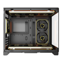 Boîtier PC Gaming M-ATX pour Ordinateur de Bureau - Gabinete Personnalisé pour Gamers - Boîtiers et Tours d'Ordinateur