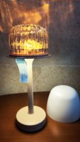 Lampe de douche étanche, projecteur d'ondes océaniques à 16 couleurs changeantes, lumière LED rechargeable à effet d'ondulation d'eau, veilleuse sans fil télécommandée