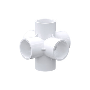 Đồ nội thất lớp nhựa nhiều kết nối PVC góc khuỷu tay DIY phụ kiện đường ống - Product Image 3