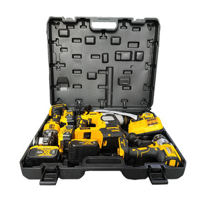 Ensemble d'outils électriques portables sans fil, combinés, pour le bricolage, avec tournevis électrique et boîte à outils - Product Image 2