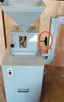 Coquille de décortiqueur de fèves de cacao rôties vannant la machine de décorticage de fissuration d'épluchage de fèves de cacao HJ-SN026