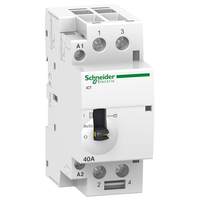 Contattore di controllo motore A9C21162, 1,6W, bobina 24V, contatti 63 A, 2 poli, NO, serie Acti9 iCT