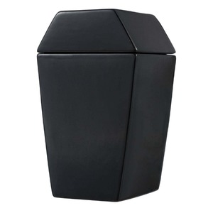 Faïence d'Halloween 28 onces en forme de cercueil Squelette Traiter Pot de stockage des aliments pour <span class=keywords><strong>la</strong></span> cuisine décoration de <span class=keywords><strong>la</strong></span> maison récipient à farine alimentaire - Product Image 5