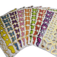 32 autocollants papillons pour gâteaux, décorations pour gâteaux, fournitures de décoration pour anniversaire, mariage, baby shower, pâtisserie