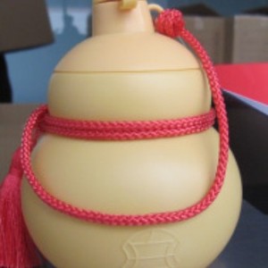 Gobelet en plastique en forme de gourde, design cartoon, sans BPA, avec couvercle, pour cadeaux promotionnels - Product Image 2