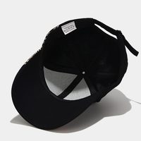 Gorra de Béisbol Ajustable de 6 Paneles con Estampado de Dragón Chino en Lona de Poliéster/Algodón para Hombre y Mujer - Para Exteriores