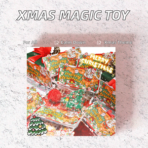 Christmas Magic <b>Blind</b> Bag Sensory Fidget Squishy Stress Relief Squeeze Toy for Ages 8-13 Unisex Made <b>Plastic</b> - Product Image 2
