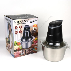 Picadora de Carne Syh329 al por Mayor para Uso Doméstico, Totalmente Automática, de Acero Inoxidable - Product Image 1